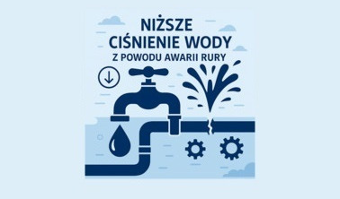 Awaria na sieci wodociągowej - ul. Paderewskiego